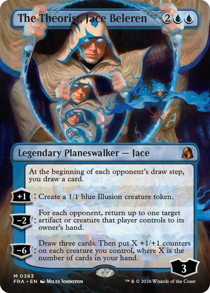 The Theorist, Jace Beleren (Borderless) (0363) card image