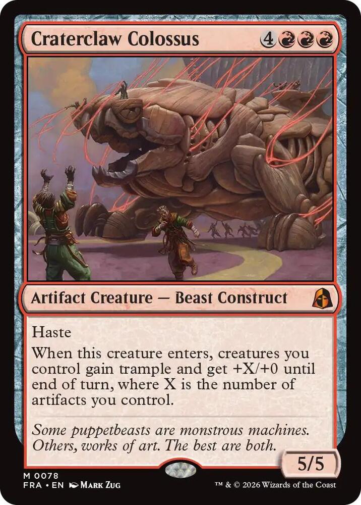 Craterclaw Colossus card image