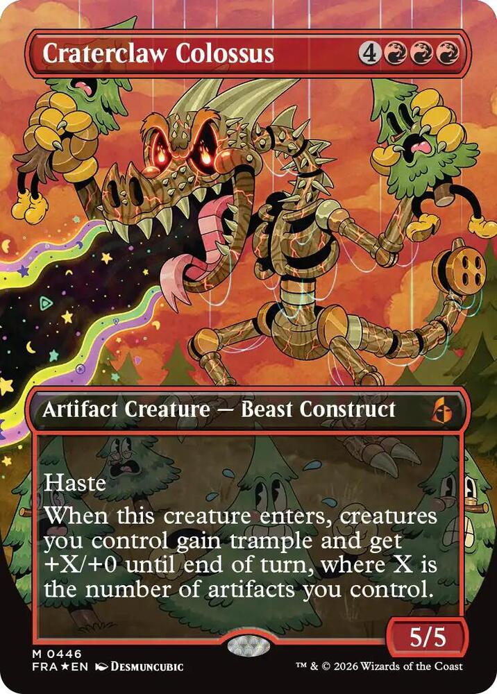 Craterclaw Colossus (Borderless) (0446) card image