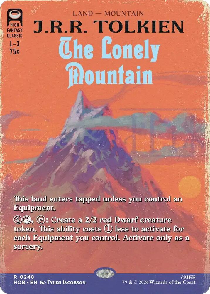 The Lonely Mountain (Borderless) card image