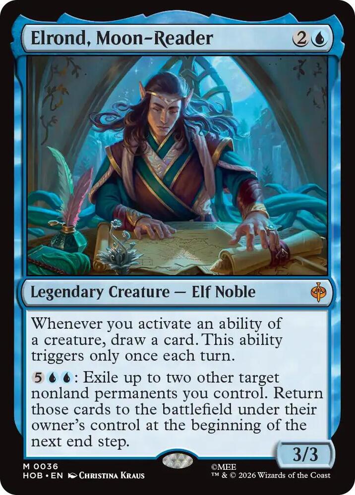 Elrond, Moon-Reader card image