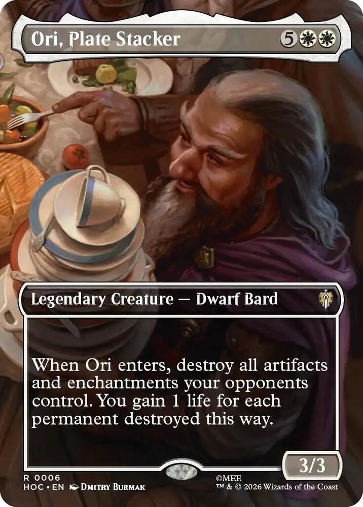 Ori, Plate Stacker (Borderless) card image