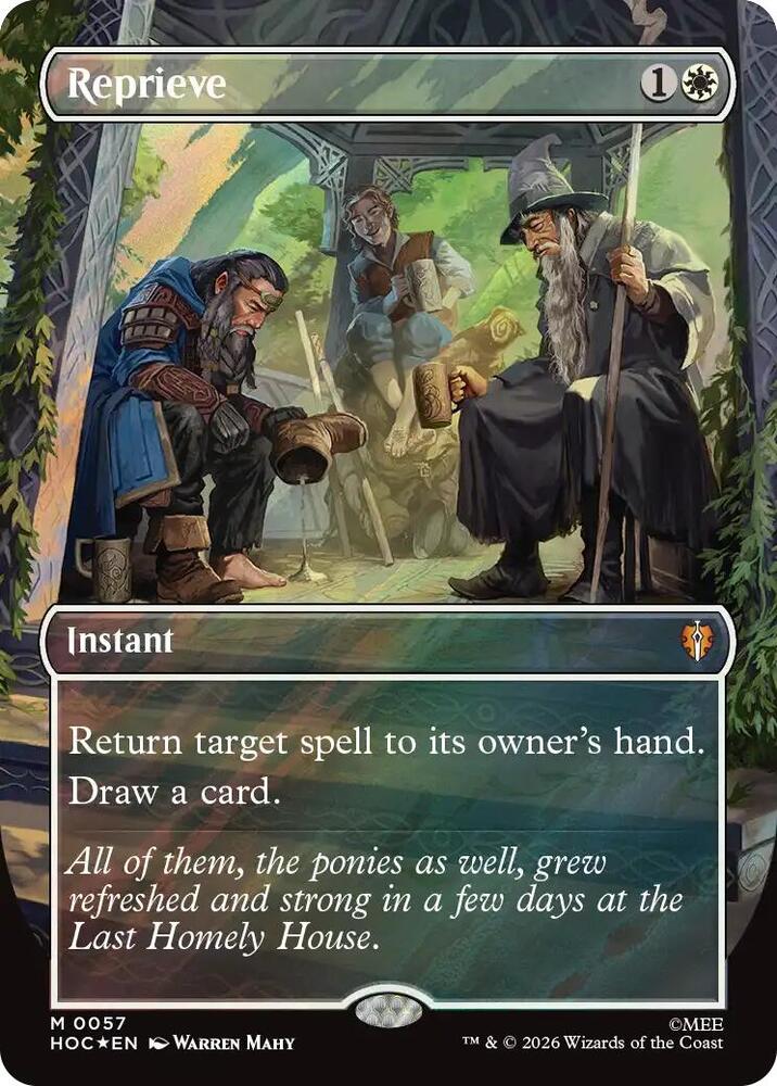 Reprieve (Borderless) (Surge Foil) card image