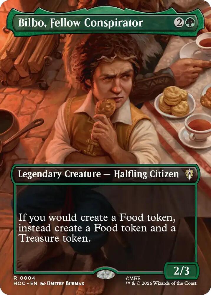 Bilbo, Fellow Conspirator (Borderless) card image