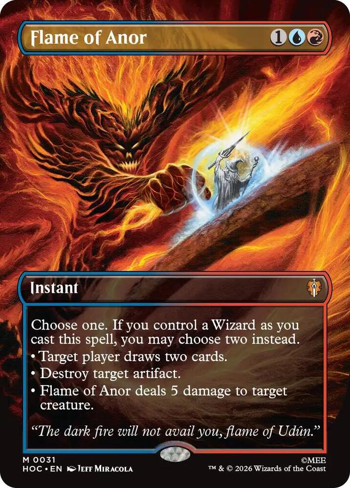 Flame of Anor (Borderless) card image