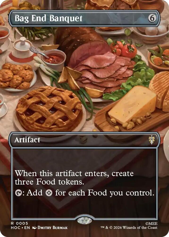 Bag End Banquet (Borderless) card image