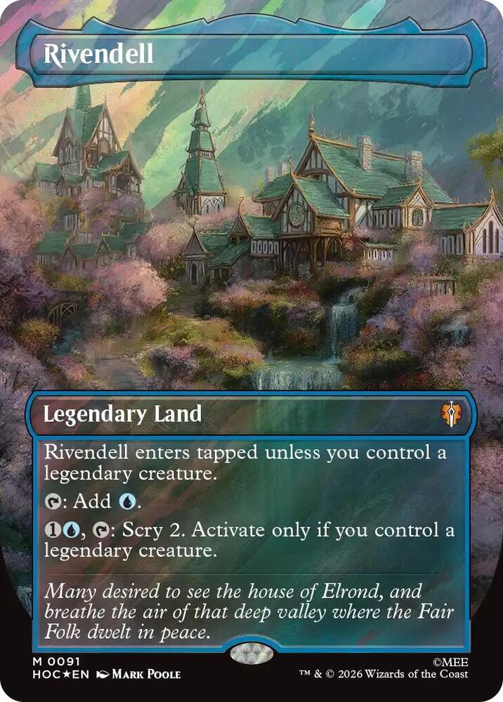 Rivendell (Borderless) (Surge Foil) card image