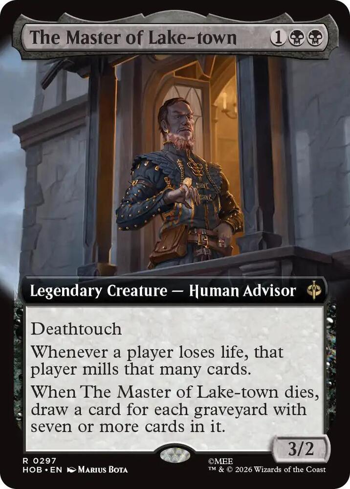 The Master of Lake-town (Extended Art) card image