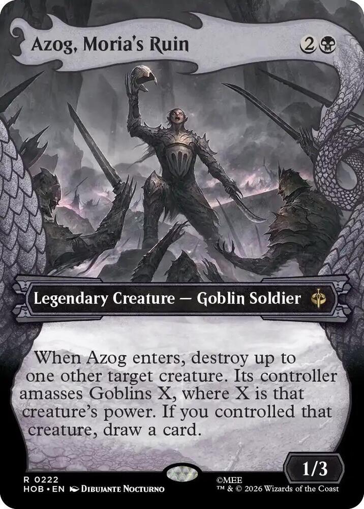 Azog, Moria's Ruin (Showcase) card image