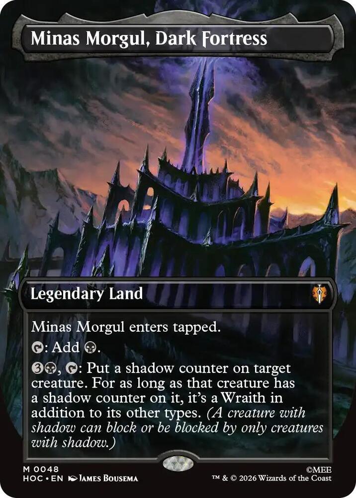 Minas Morgul, Dark Fortress (Borderless) card image