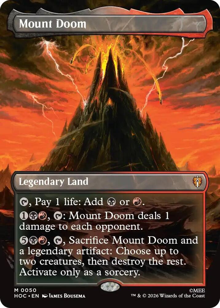 Mount Doom (Borderless) card image