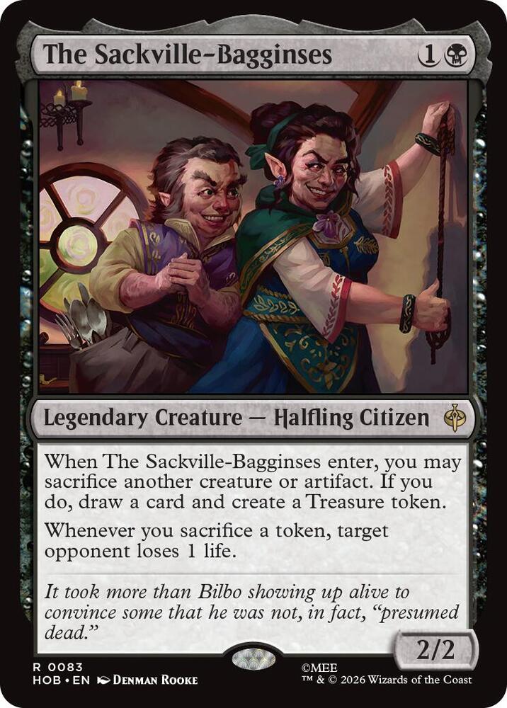 The Sackville-Bagginses card image