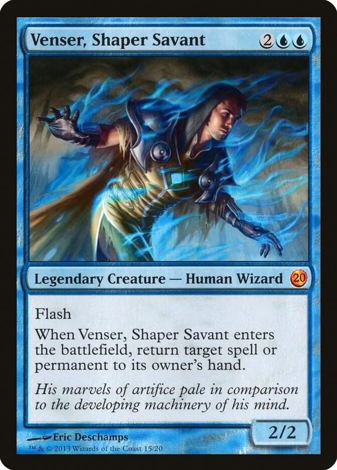 Venser, Shaper Savant card image