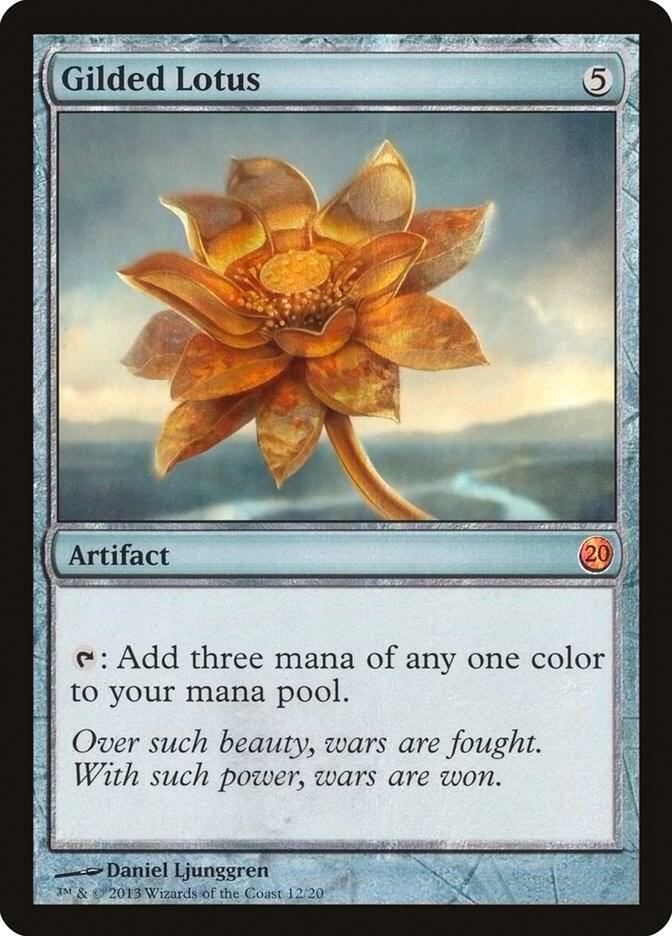 Gilded Lotus card image