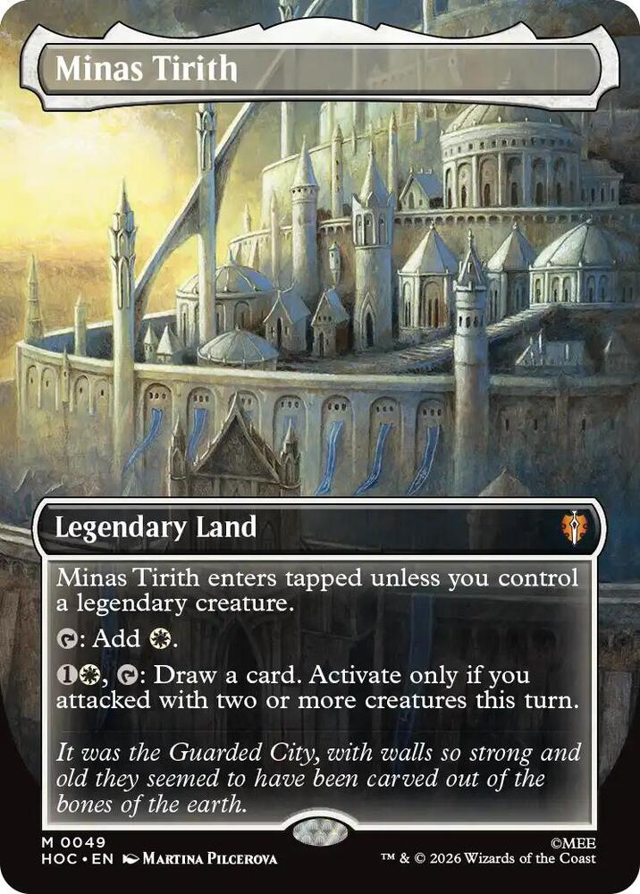 Minas Tirith (Borderless) card image