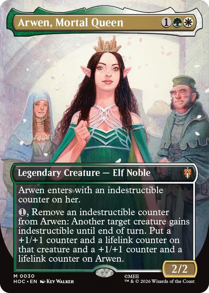 Arwen, Mortal Queen (Borderless) card image