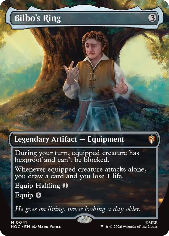 Bilbo's Ring (Borderless) card image