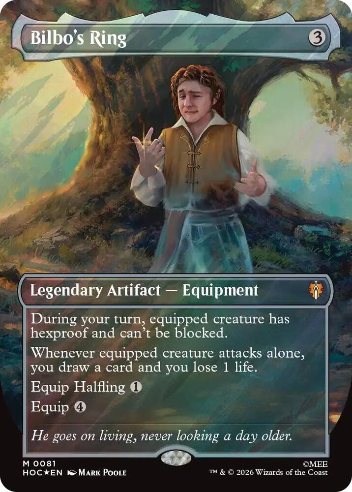 Bilbo's Ring (Borderless) (Surge Foil) card image