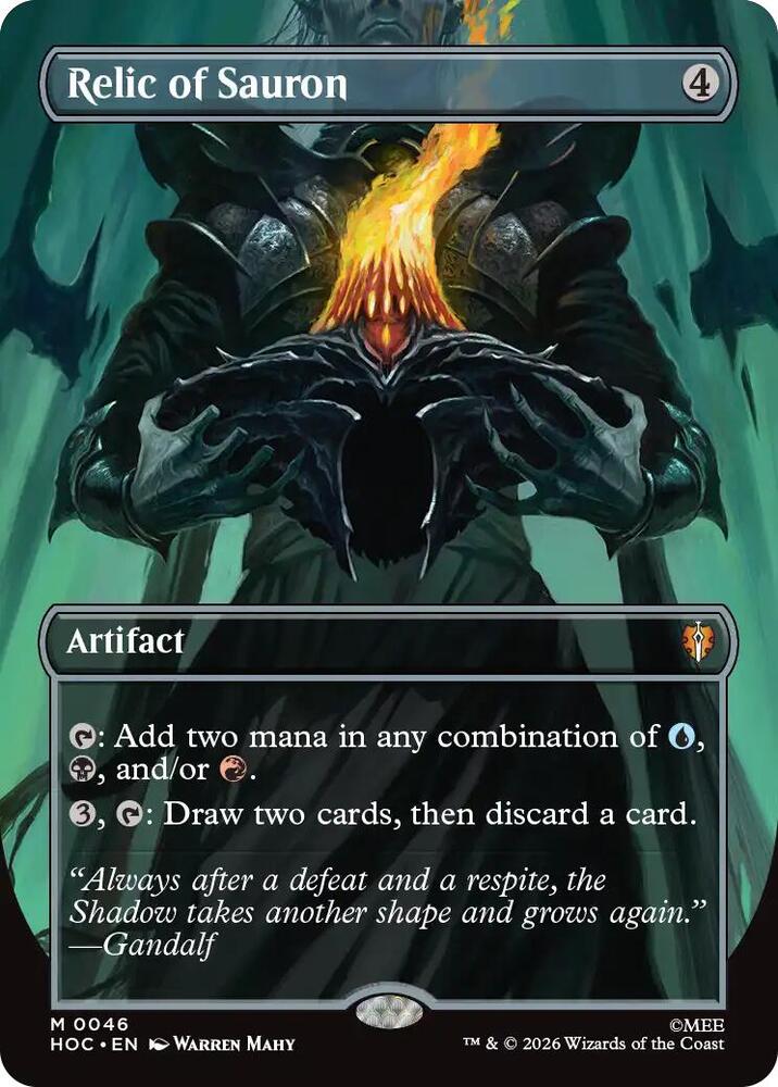 Relic of Sauron (Borderless) card image