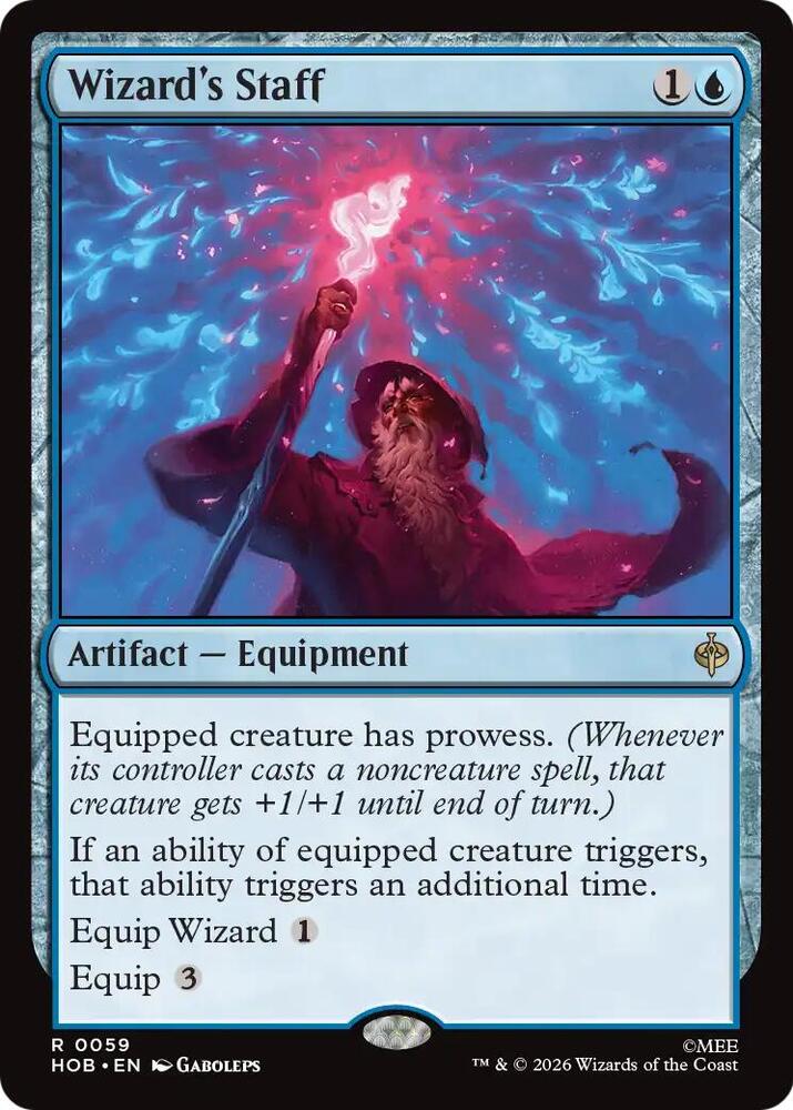 Wizard's Staff card image