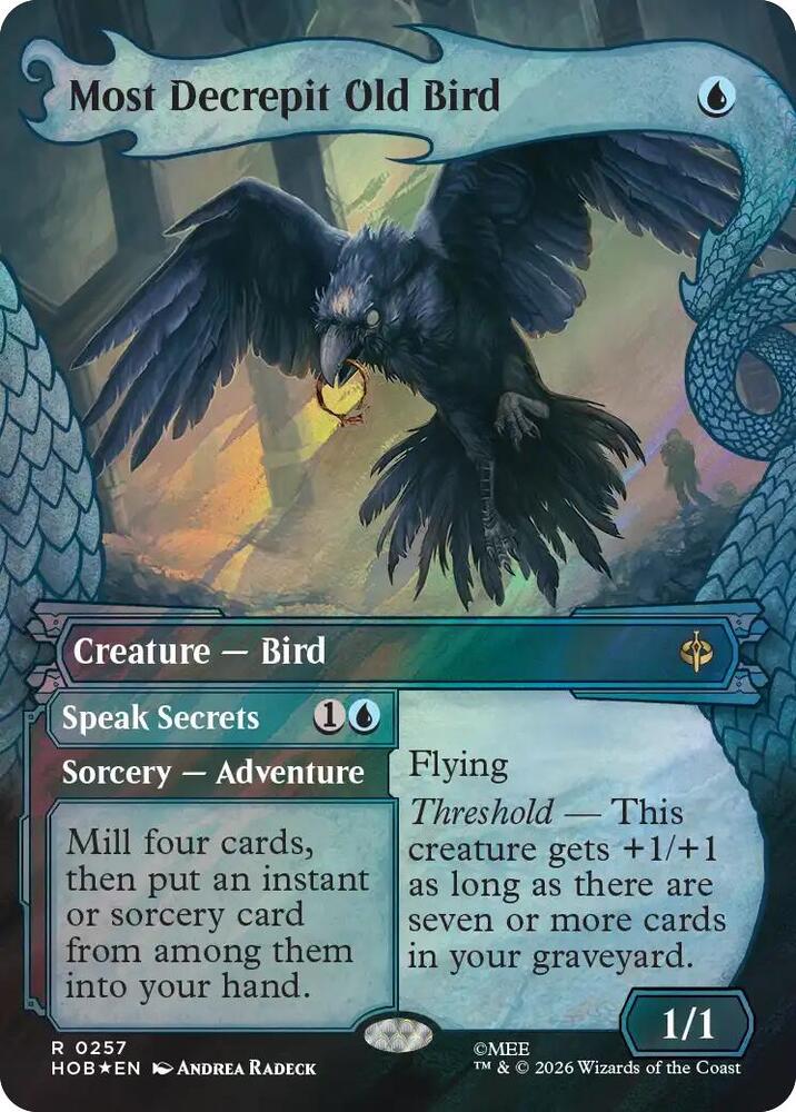 Most Decrepit Old Bird (Showcase) (Surge Foil) card image