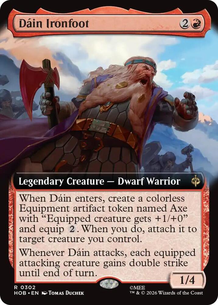 Dain Ironfoot (Extended Art) card image
