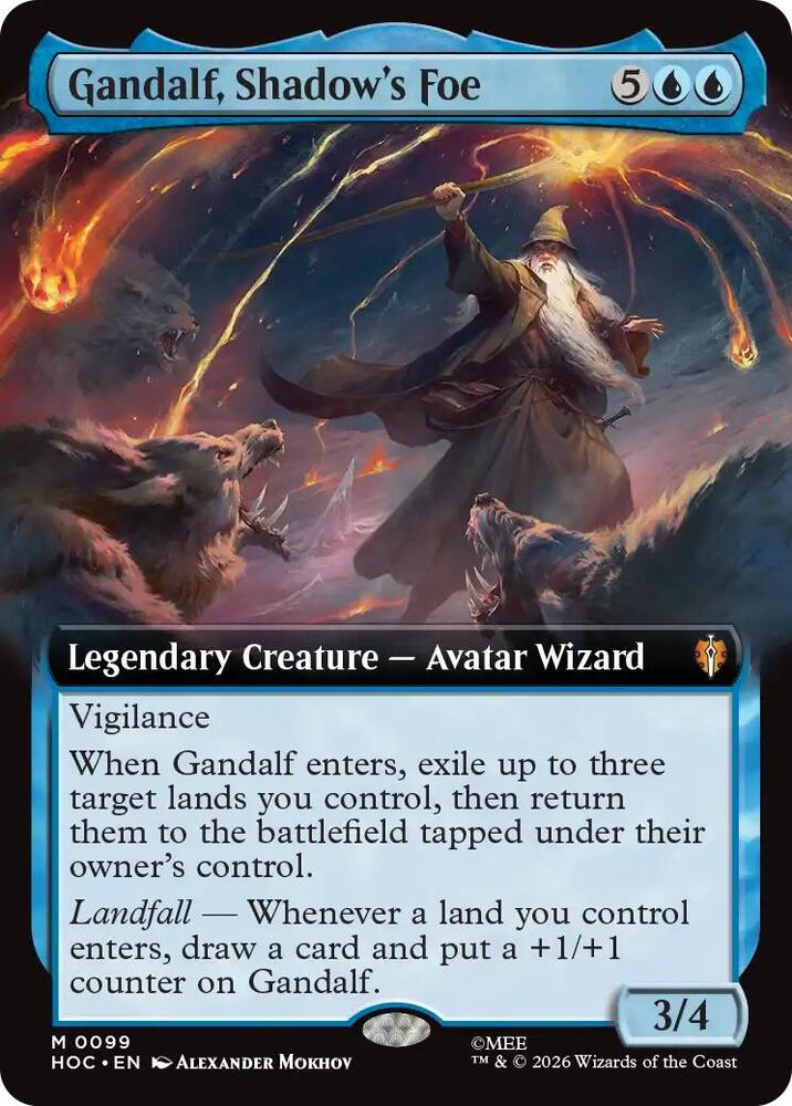 Gandalf, Shadow's Foe (Extended Art) card image