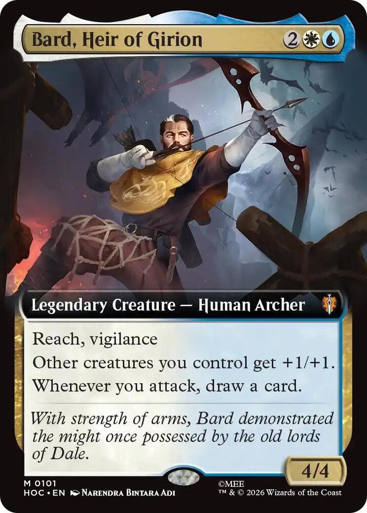 Bard, Heir of Girion (Extended Art) card image
