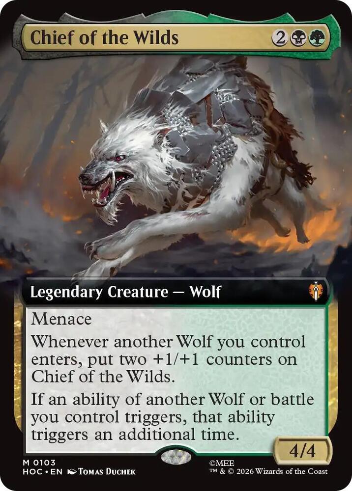Chief of the Wilds (Extended Art) card image