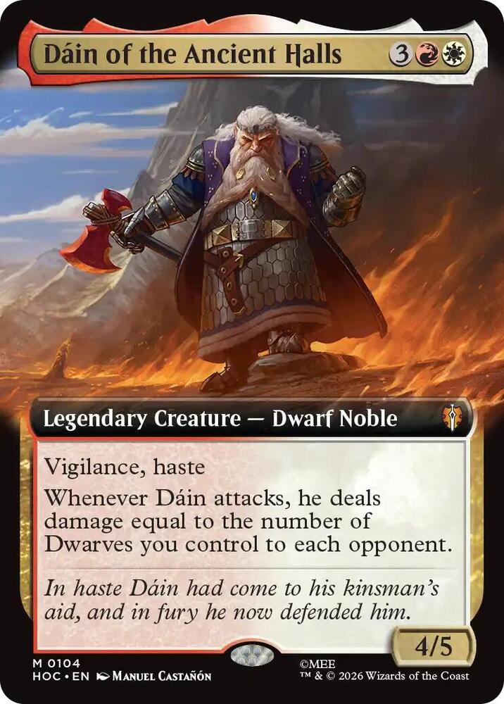 Dain of the Ancient Halls (Extended Art) card image