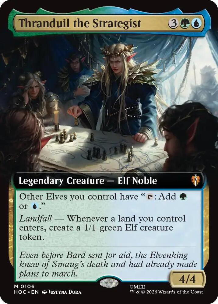 Thranduil the Strategist (Extended Art) card image