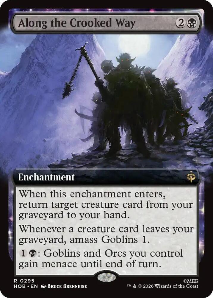 Along the Crooked Way (Extended Art) card image