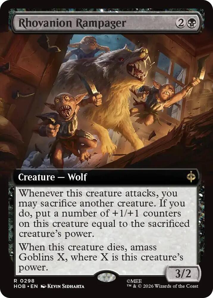 Rhovanion Rampager (Extended Art) card image