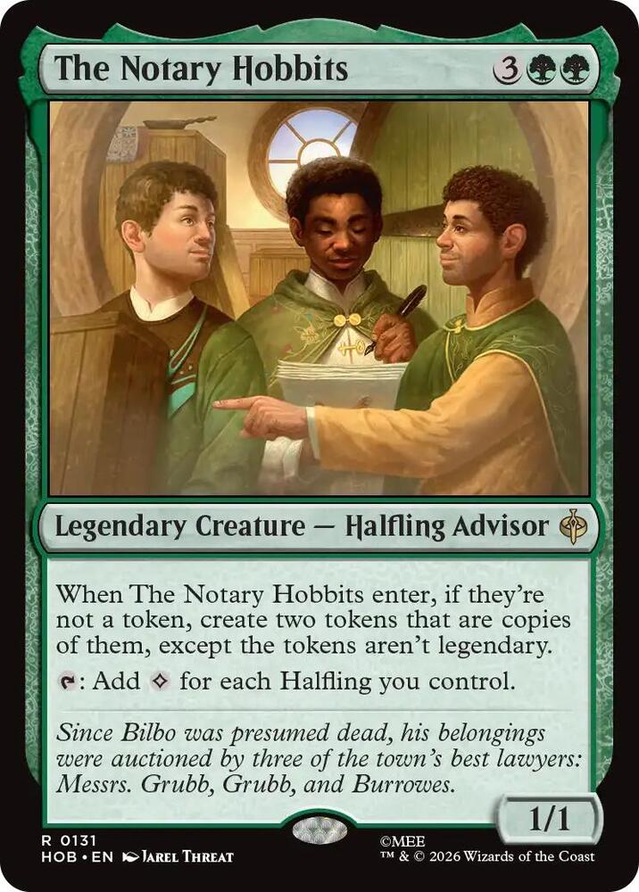 The Notary Hobbits card image
