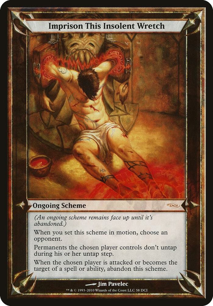 Imprison This Insolent Wretch (WPN & Gateway) card image