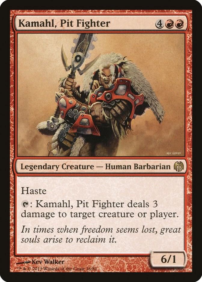 Kamahl, Pit Fighter card image
