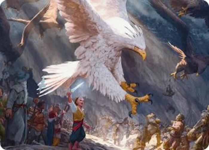 The Eagles Are Coming! Art Card card image
