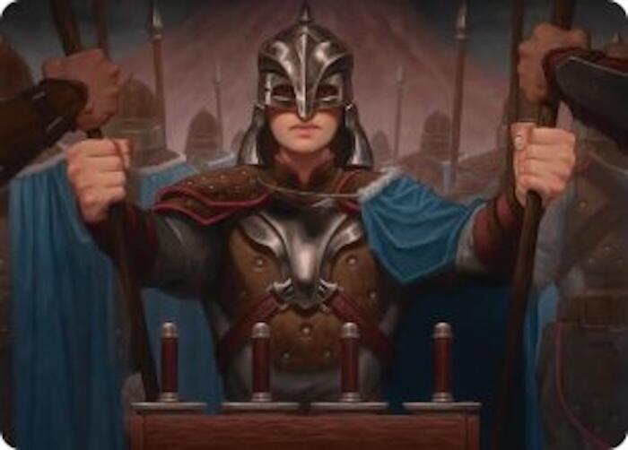 Bard's Attendant Art Card card image
