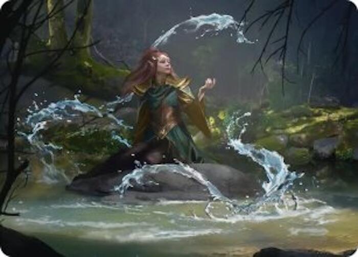 Mirkwood Meditator Art Card card image