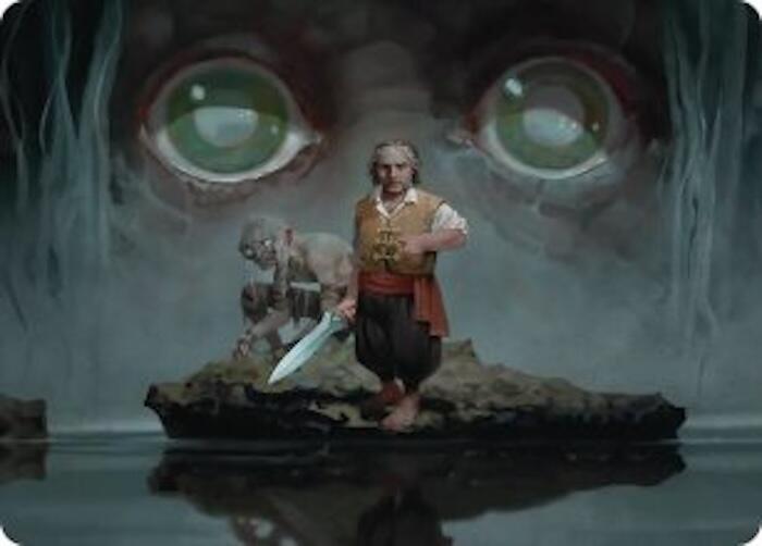 Riddles in the Dark Art Card card image