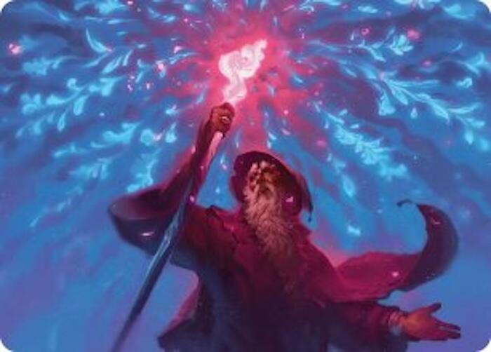 Wizard's Staff Art Card card image