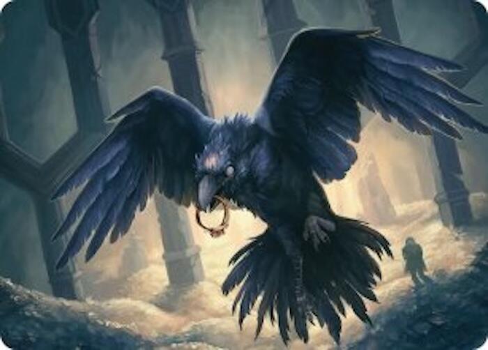 Most Decrepit Old Bird Art Card card image