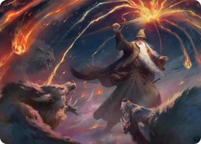 Gandalf, Shadow's Foe Art Card card image