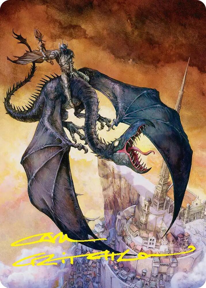 Witch-king, Bringer of Ruin Art Card (Gold-Stamped Signature) card image