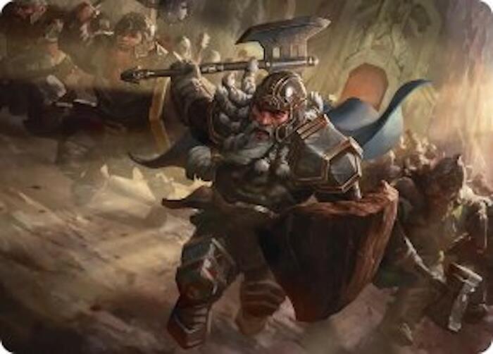 Thorin, Mountain-king Art Card card image