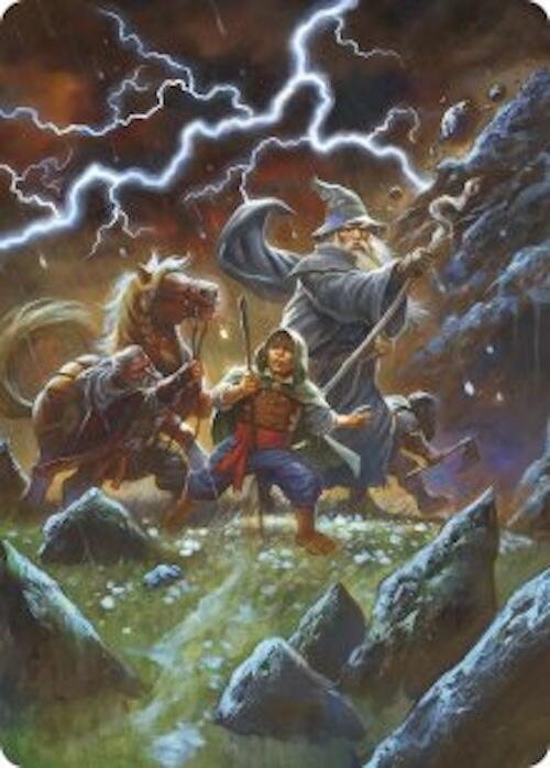 Call Forth the Tempest Art Card card image
