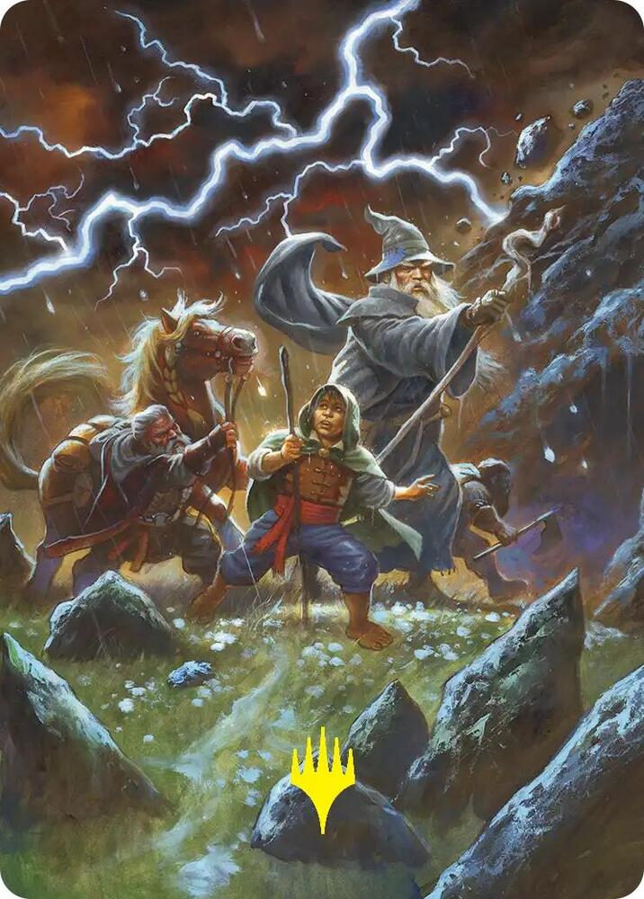 Call Forth the Tempest Art Card (Gold-Stamped) card image
