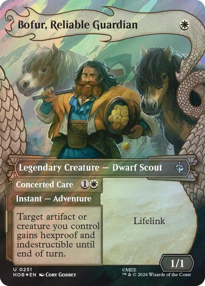 Bofur, Reliable Guardian (Showcase) (Surge Foil) card image
