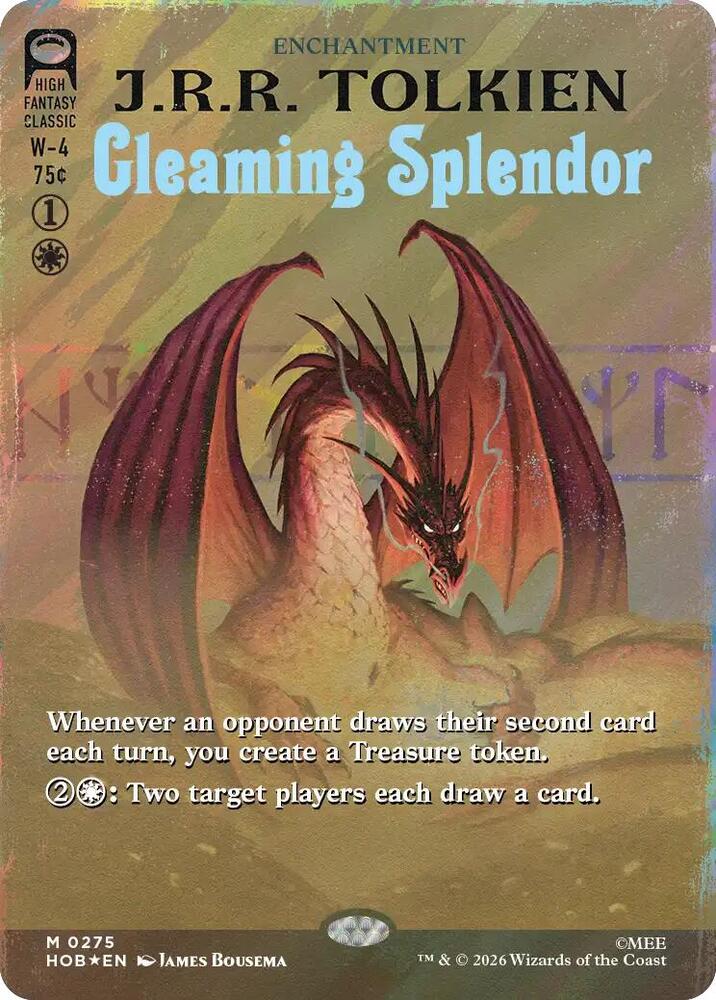 Gleaming Splendor (Borderless) (Surge Foil) card image