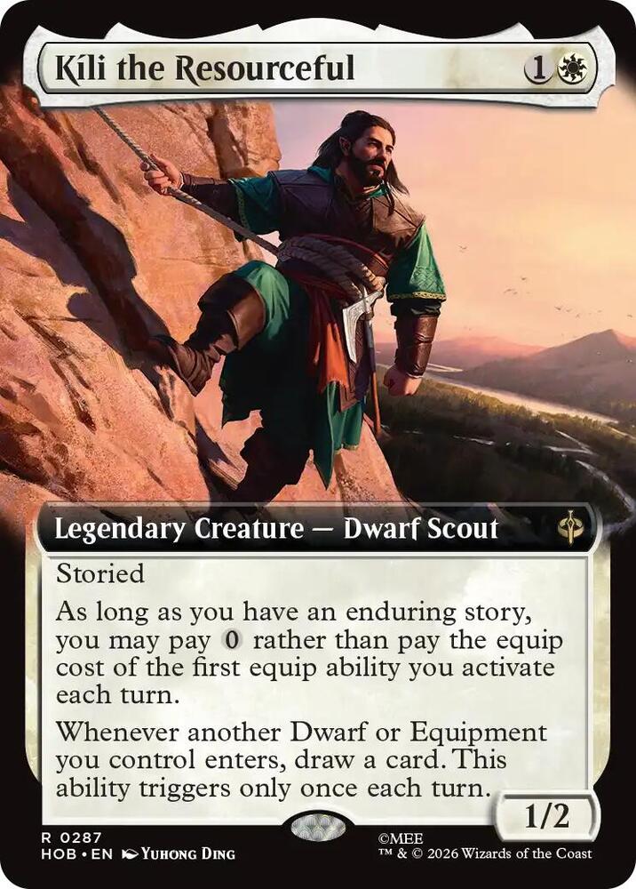Kili the Resourceful (Extended Art) card image
